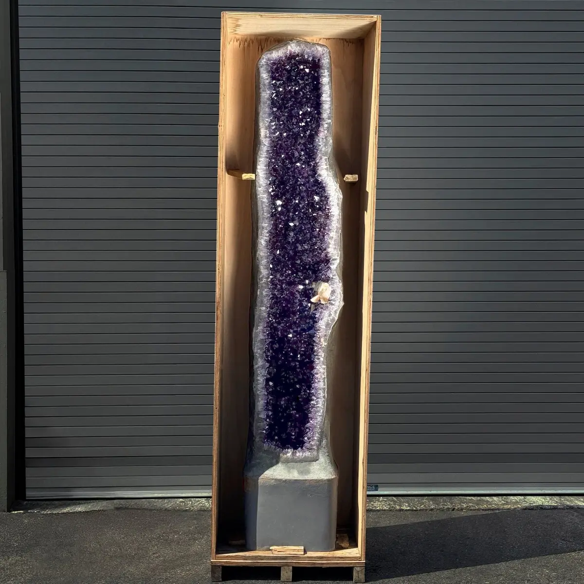 Amethyst Geode Cathedral From Uruguay - 84 In / 867 Lbs 1