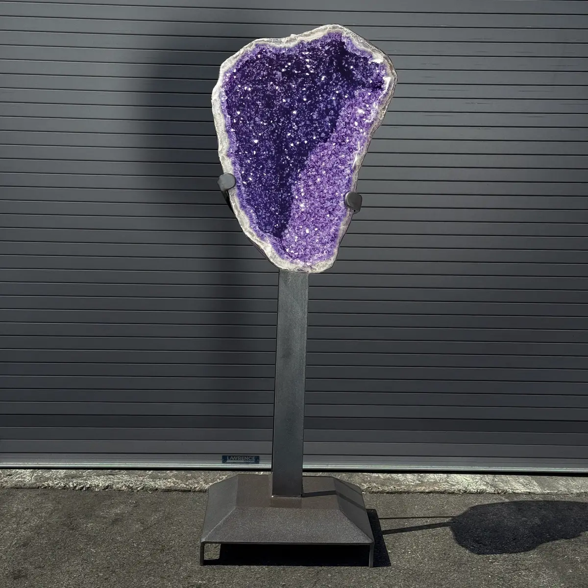 Amethyst Geode On Custom Stand From Uruguay - 68 In / 463 Lbs 1