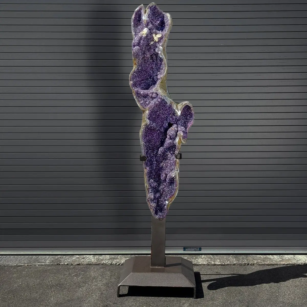 Amethyst Geode On Custom Stand From Uruguay - 80 In / 441 Lbs 1