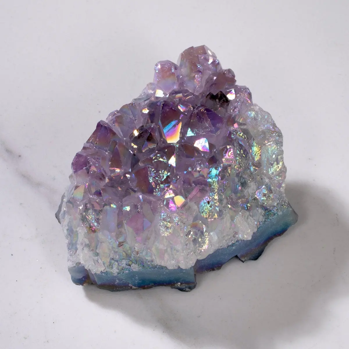 Angel Aura Borealis Amethyst Geode Cluster 1