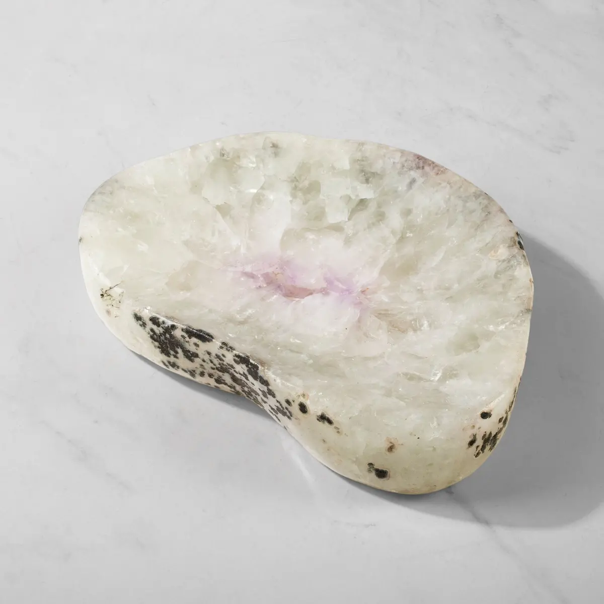 Natural Amethyst Crystal Bowl From Brazil - 11.5" 1