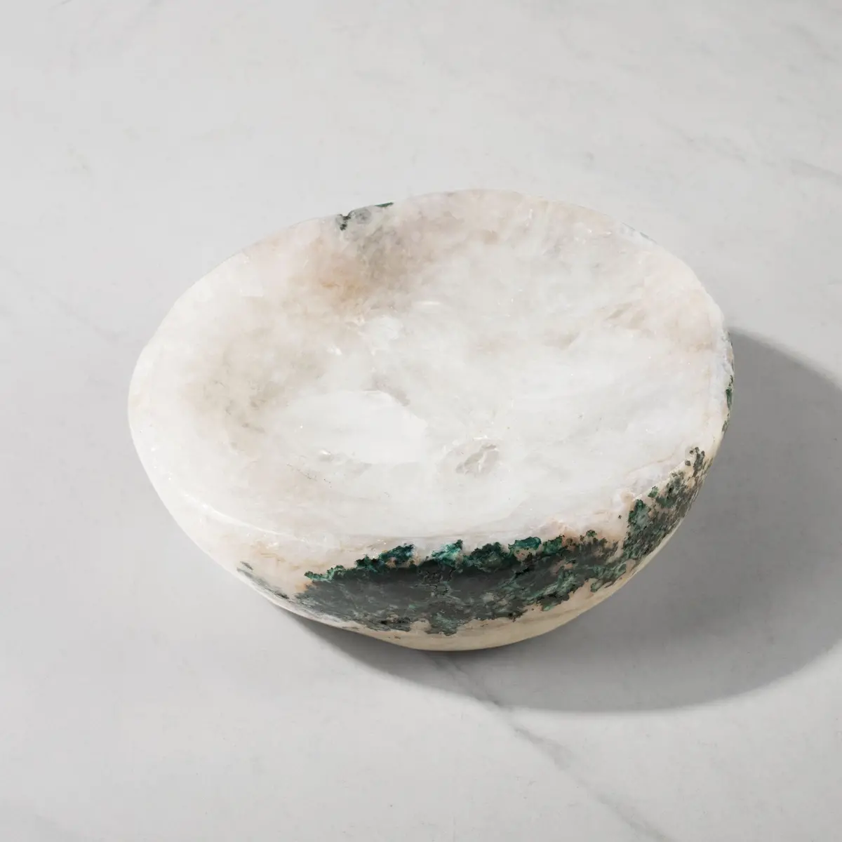 Natural Amethyst Crystal Bowl From Brazil - 6.25" 1