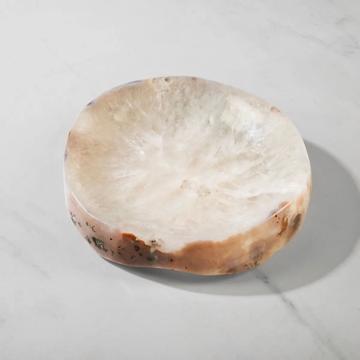 Natural Amethyst Crystal Bowl From Brazil - 8" 1