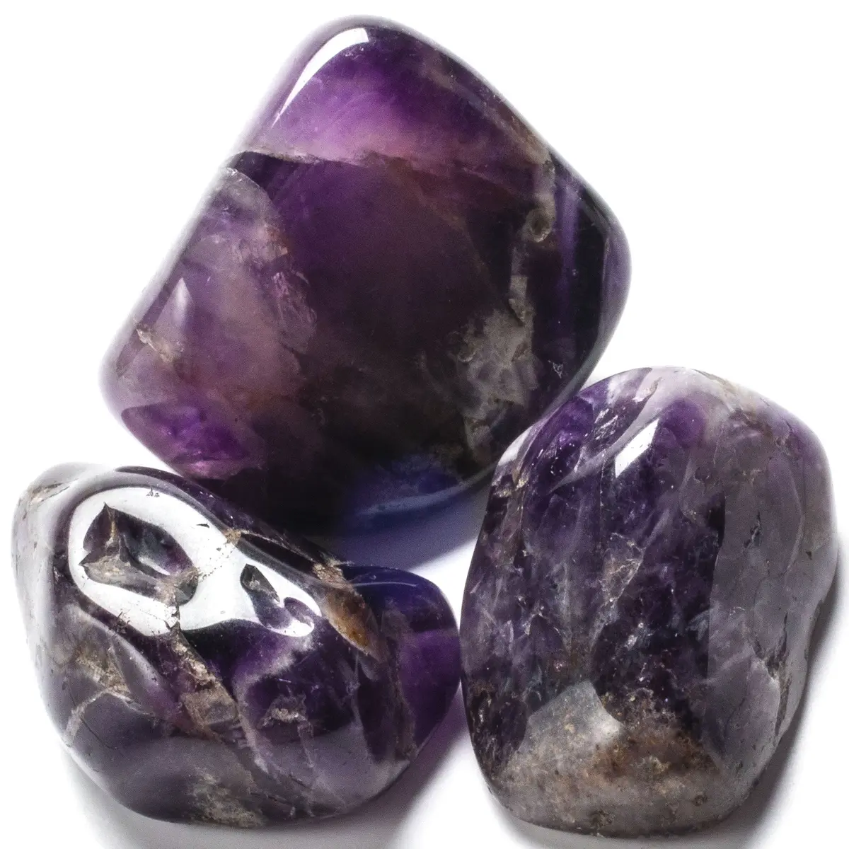 Natural Amethyst Tumbled Stone 1