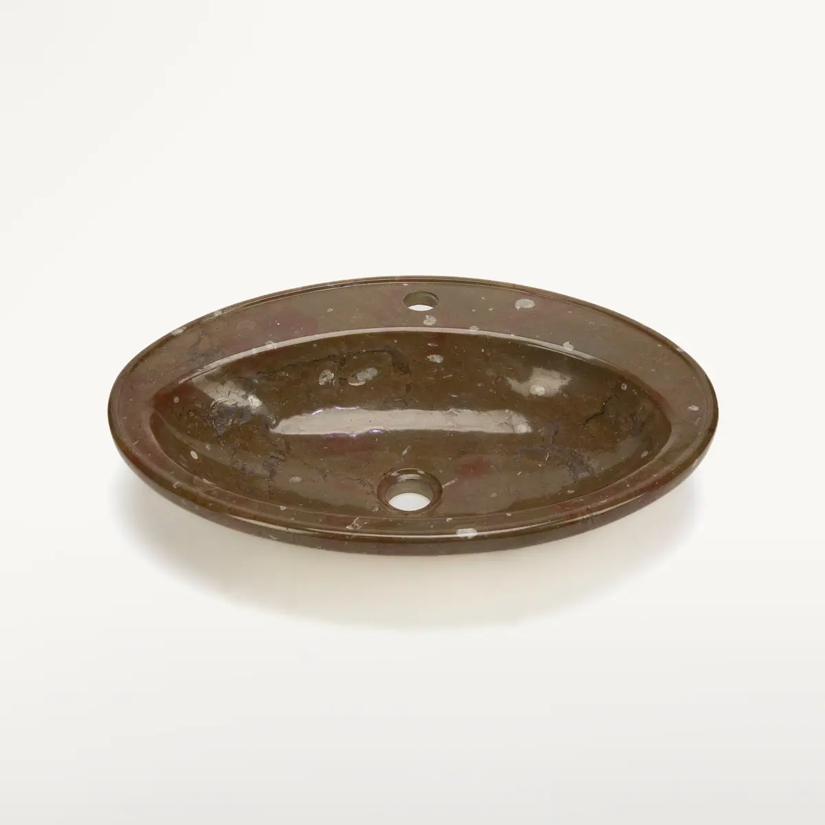 Ammonite Fossil Sink Bowl From Morocco - 23" 1
