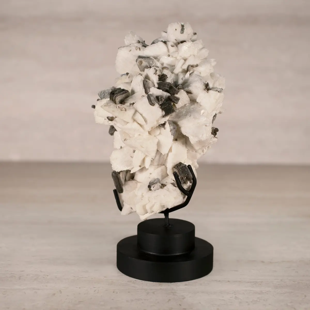 Natural Brazilian Apophyllite & Mica On Custom Stand - 10" / 4 Lbs 1