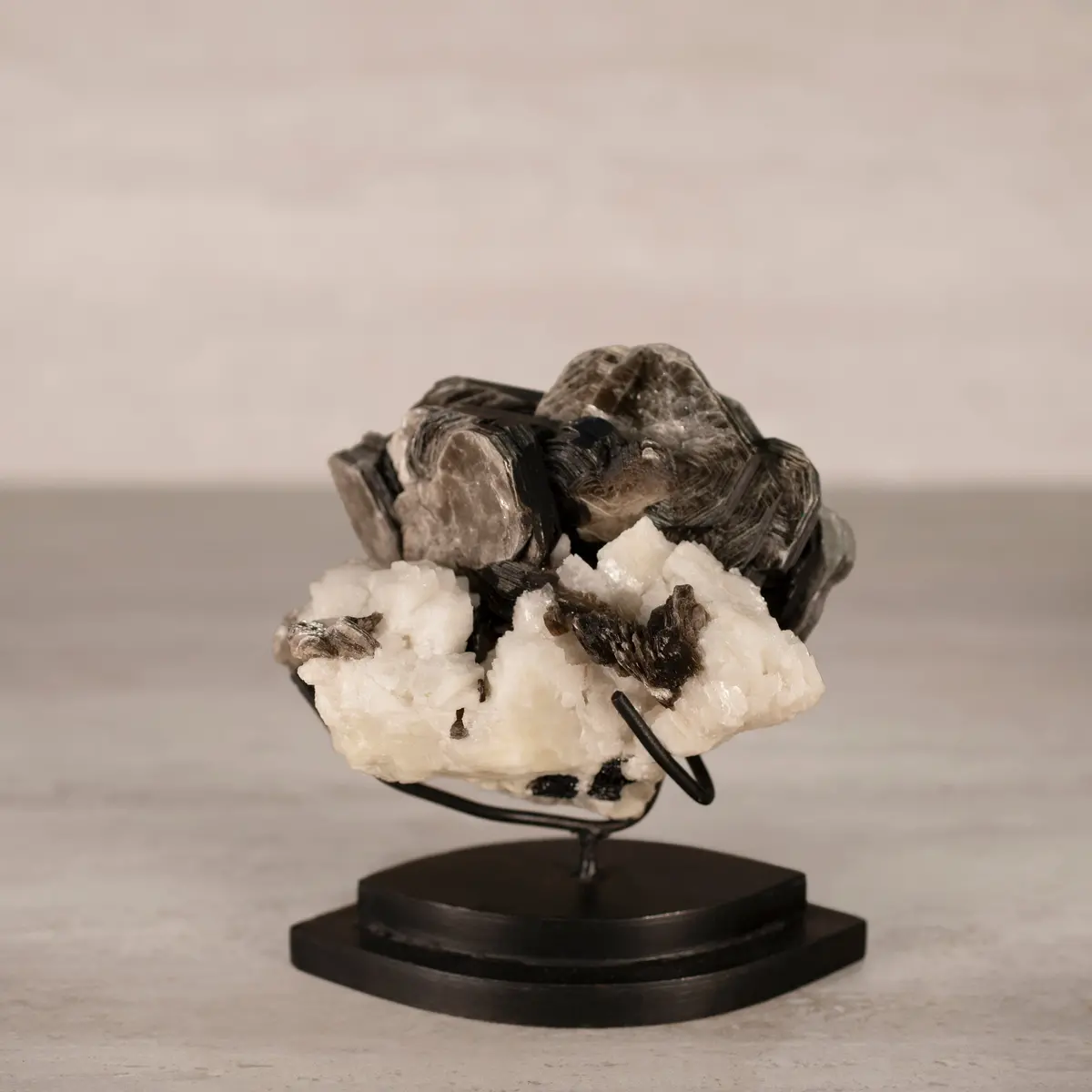 Natural Brazilian Apophyllite & Mica On Custom Stand - 6" / 3 Lbs 1