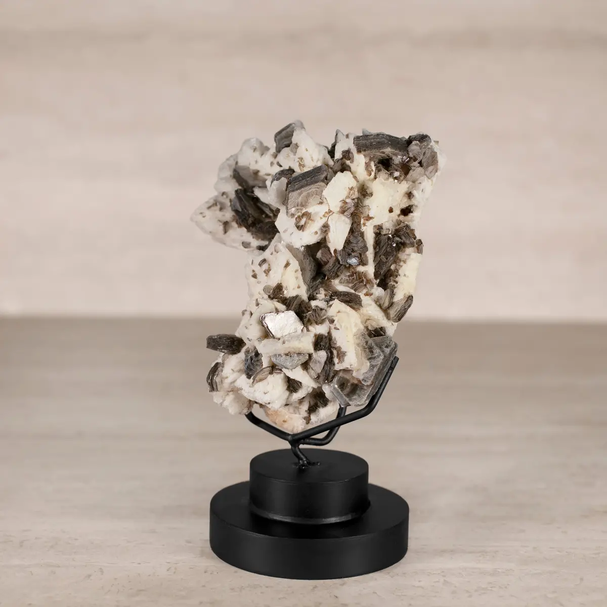 Natural Brazilian Apophyllite & Mica On Custom Stand - 8.5" / 1,180 G 1