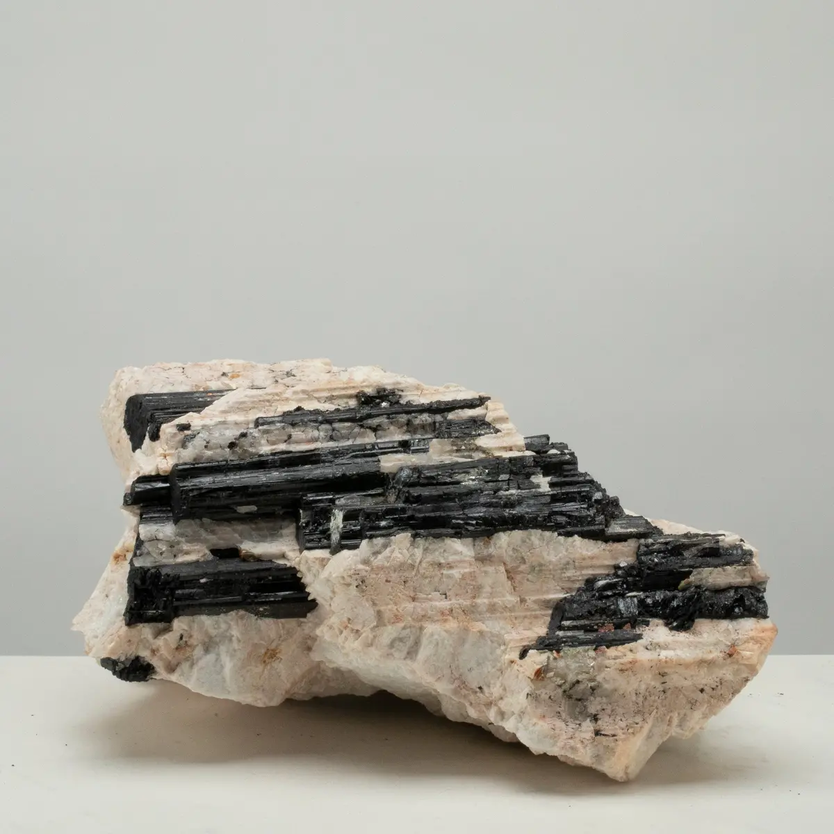 Raw Black Tourmaline And Mica Log 10" / 27.8Lbs 1