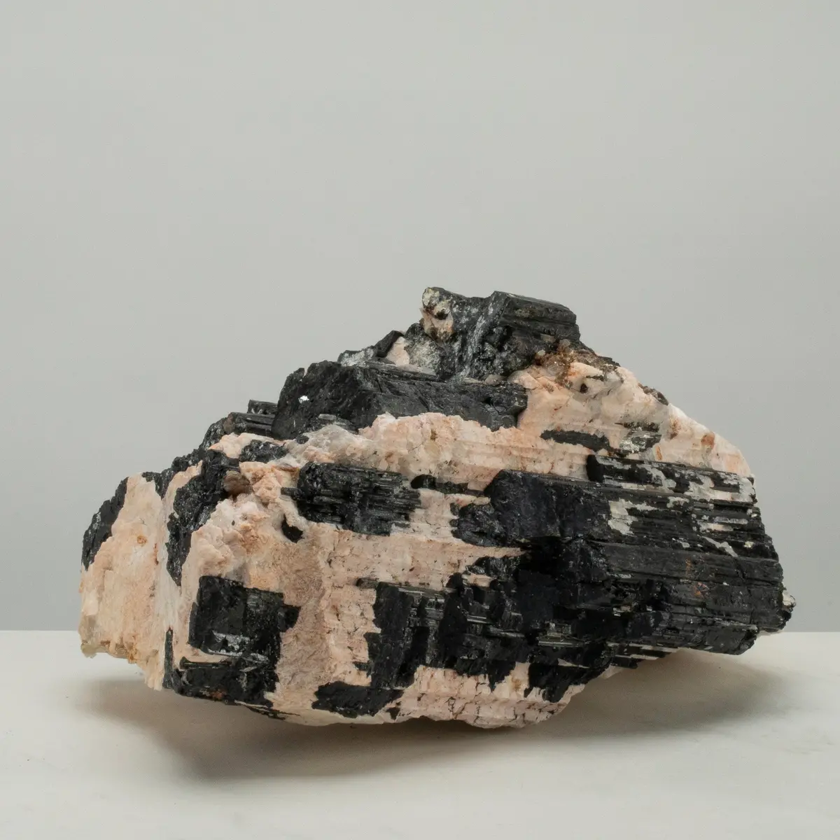 Raw Black Tourmaline And Mica Log 11" / 25.6Lbs 1