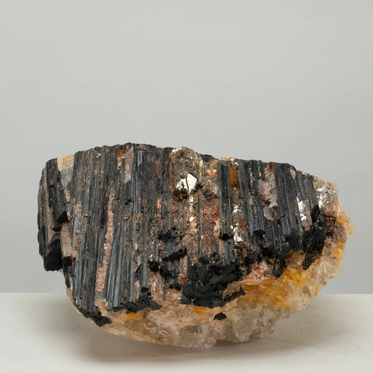 Raw Black Tourmaline And Mica Log 13" / 27.1Lbs 1