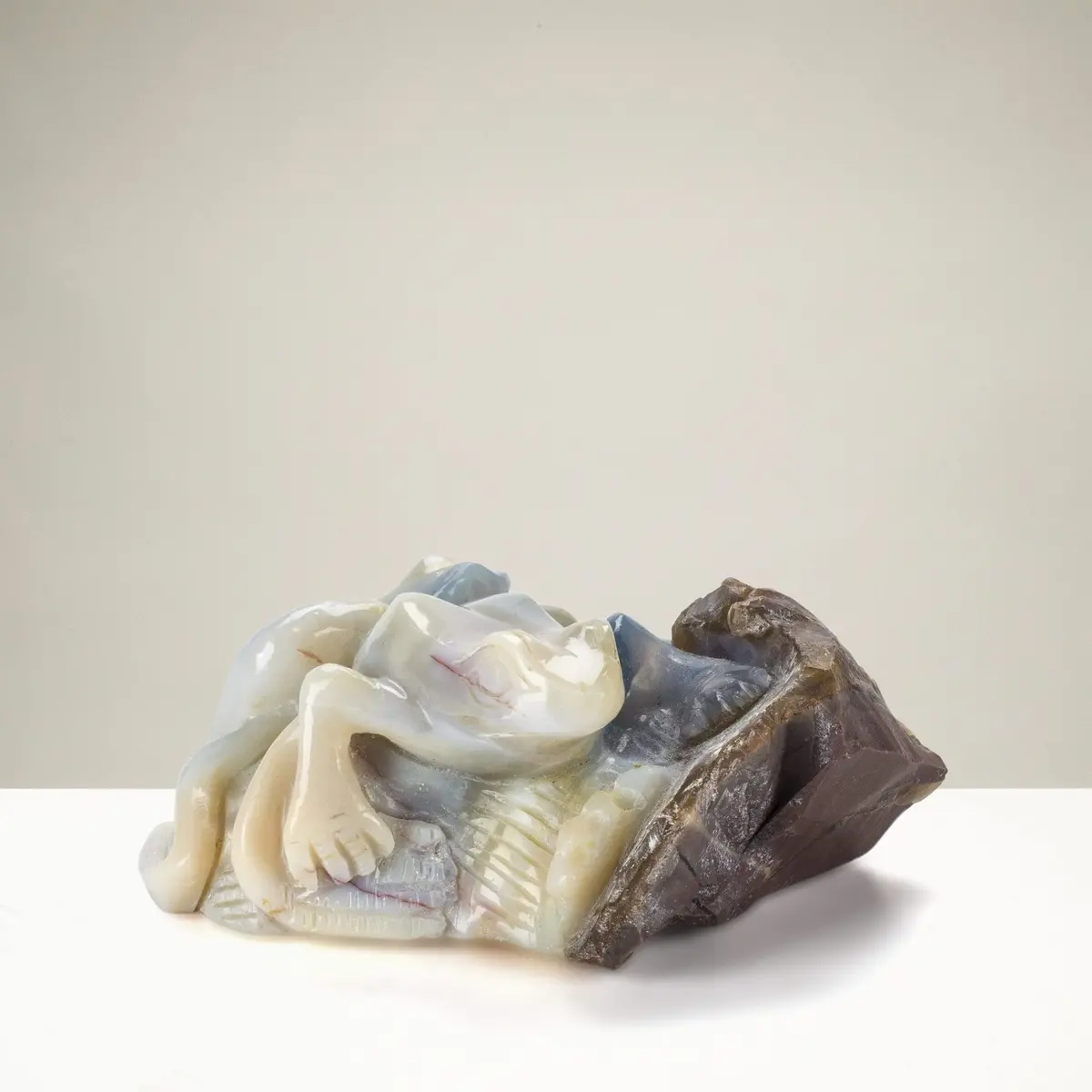 Boulder Opal Carving 1