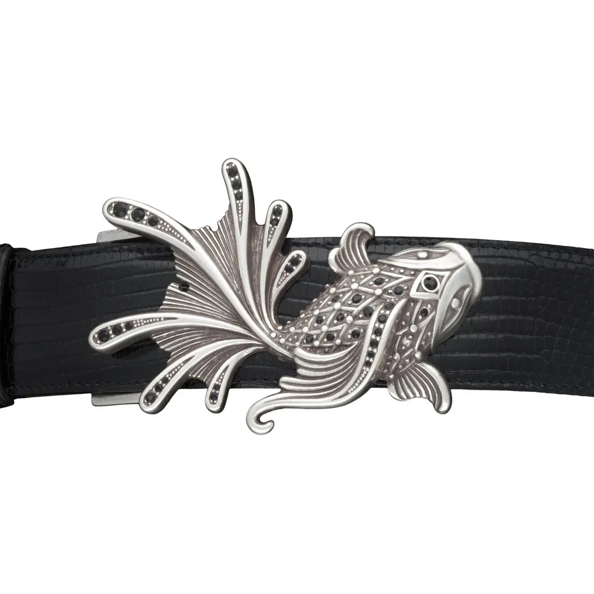 Kb40-0083As - Kalifano Buckle 40Mm Coy Dream - Antique Silver 1