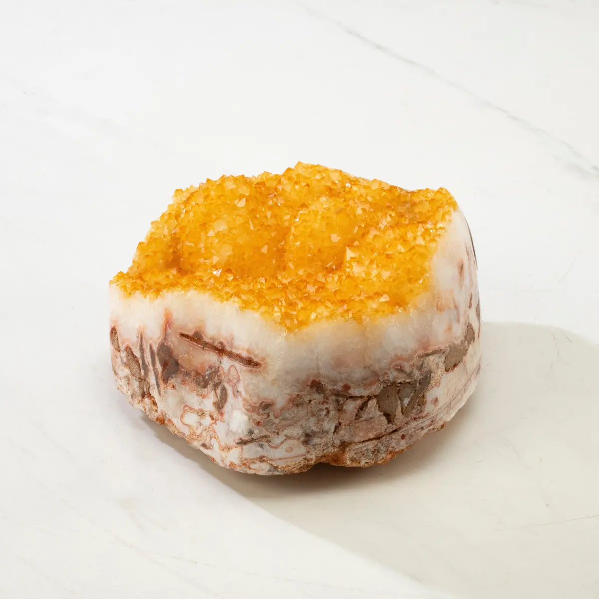Druzy Brazilian Citrine Geode - 3,500G 1