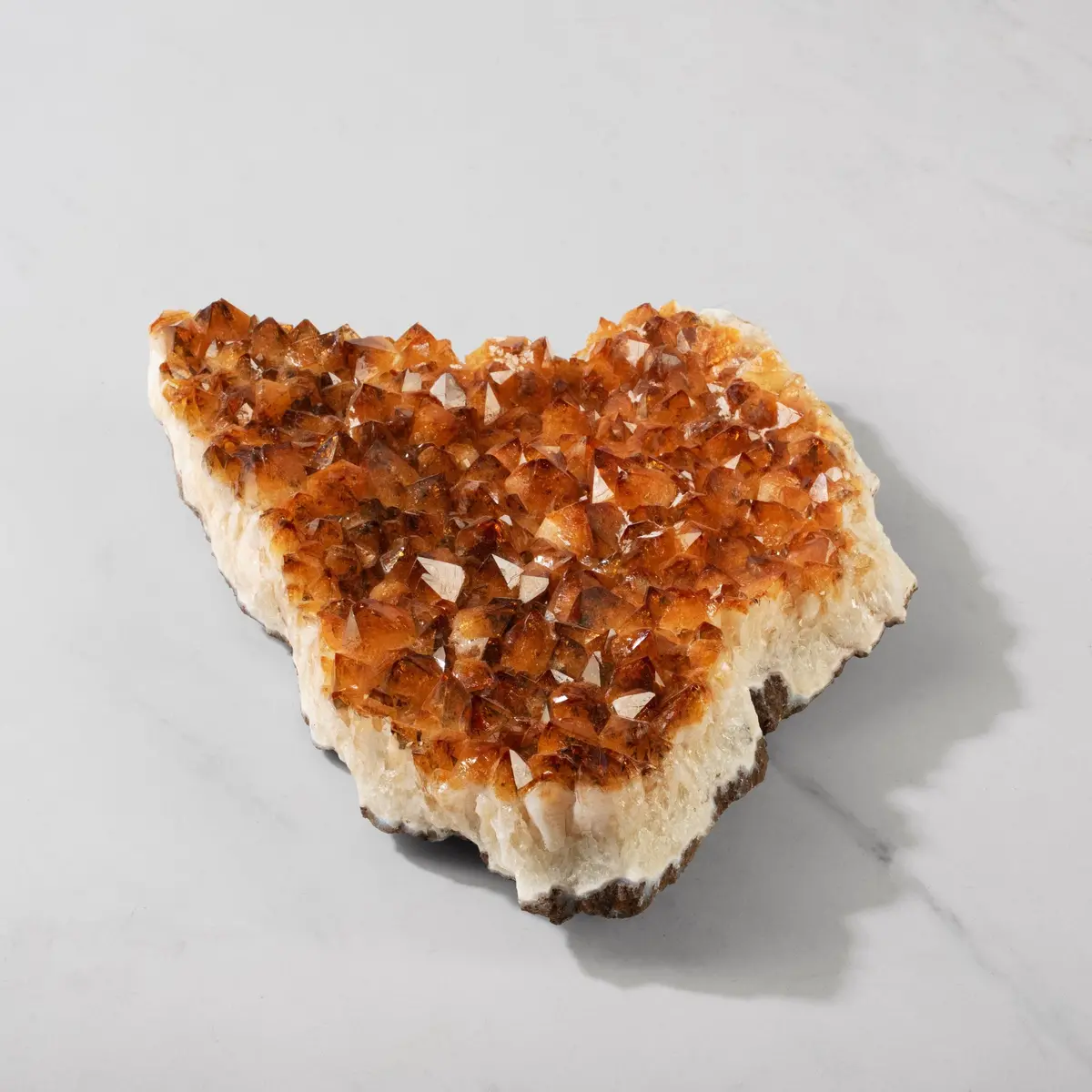 Natural Citrine Geode From Brazil - 10.5" / 3,100 Grams 1