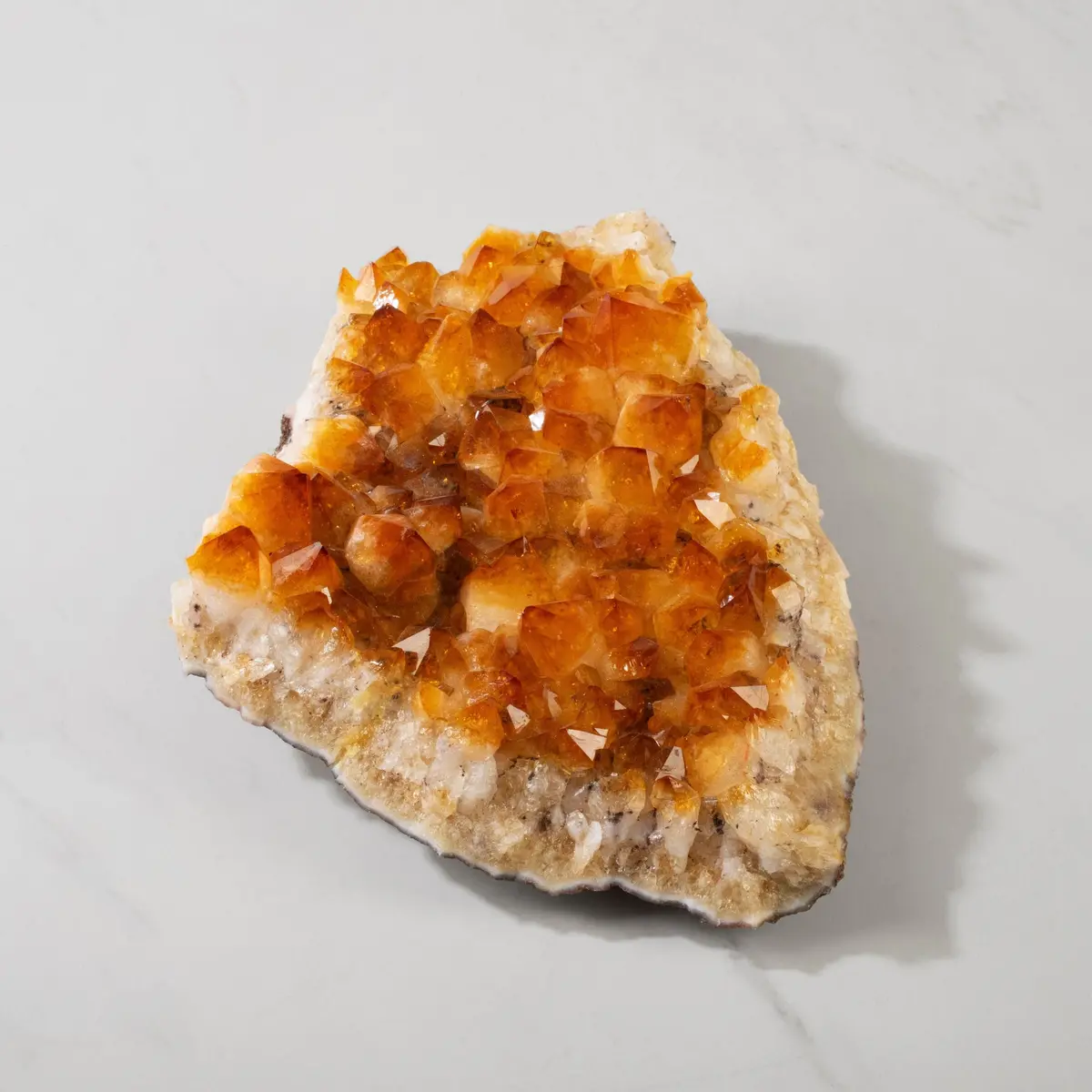Natural Citrine Geode From Brazil - 10.5" / 3,190 Grams 1