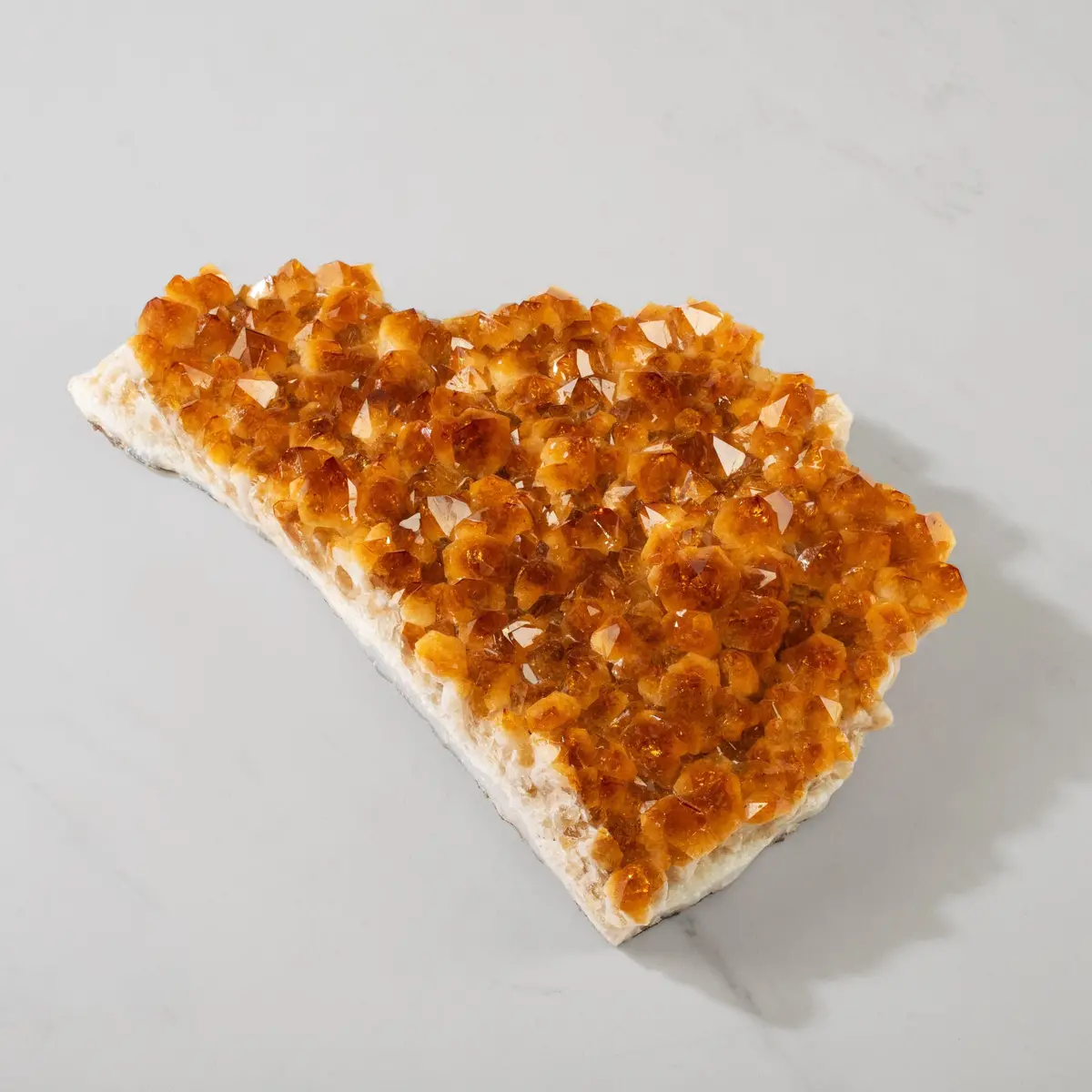 Natural Citrine Geode From Brazil - 12.5" / 3,900 Grams 1