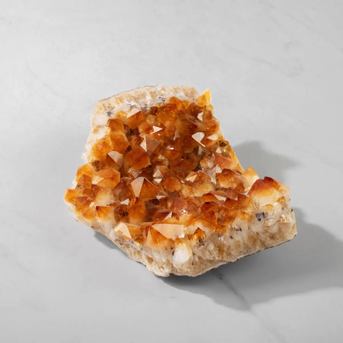 Natural Citrine Geode From Brazil - 8" / 2,710 Grams 1