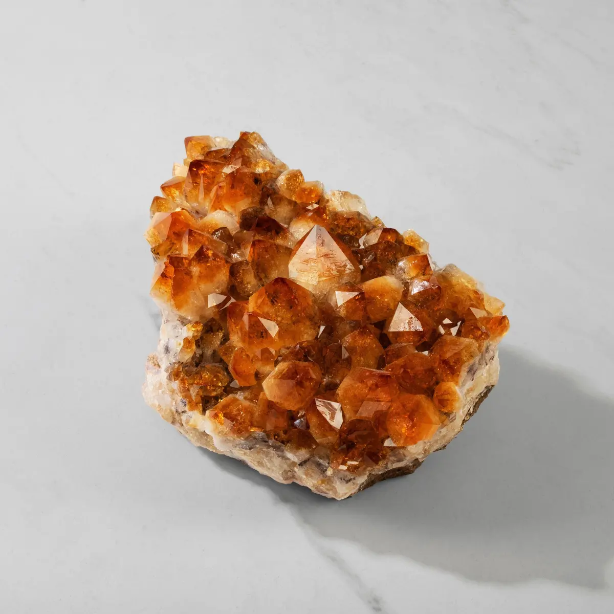 Natural Citrine Geode From Brazil - 8.5" / 2,810 Grams 1