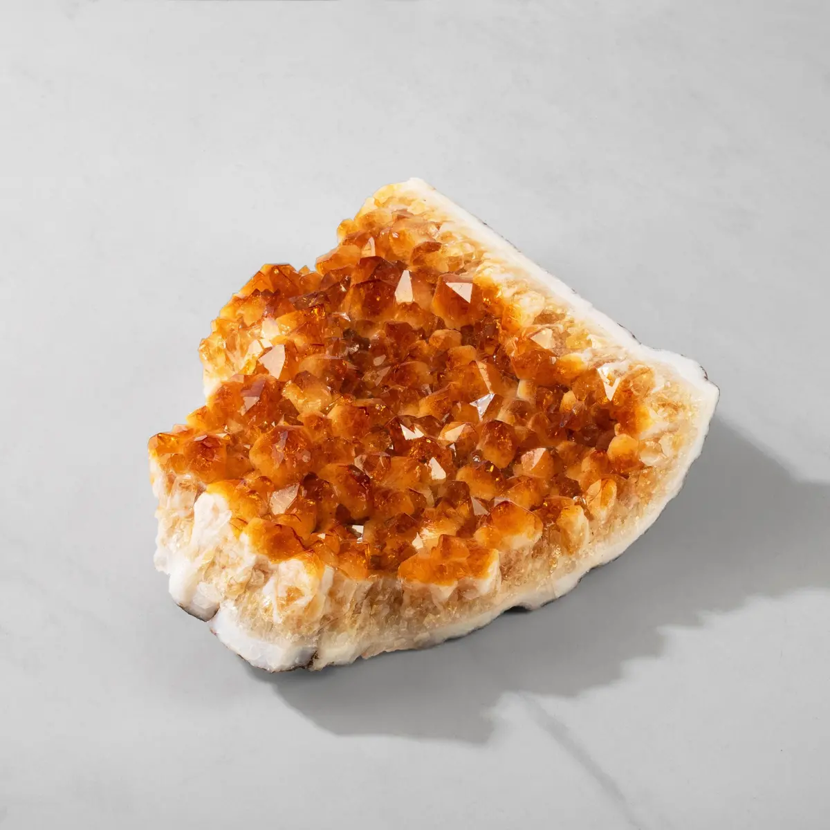 Natural Citrine Geode From Brazil - 9" / 3,290 Grams 1