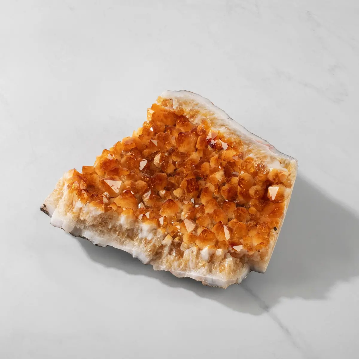 Natural Citrine Geode From Brazil - 9.5" / 3,560 Grams 1