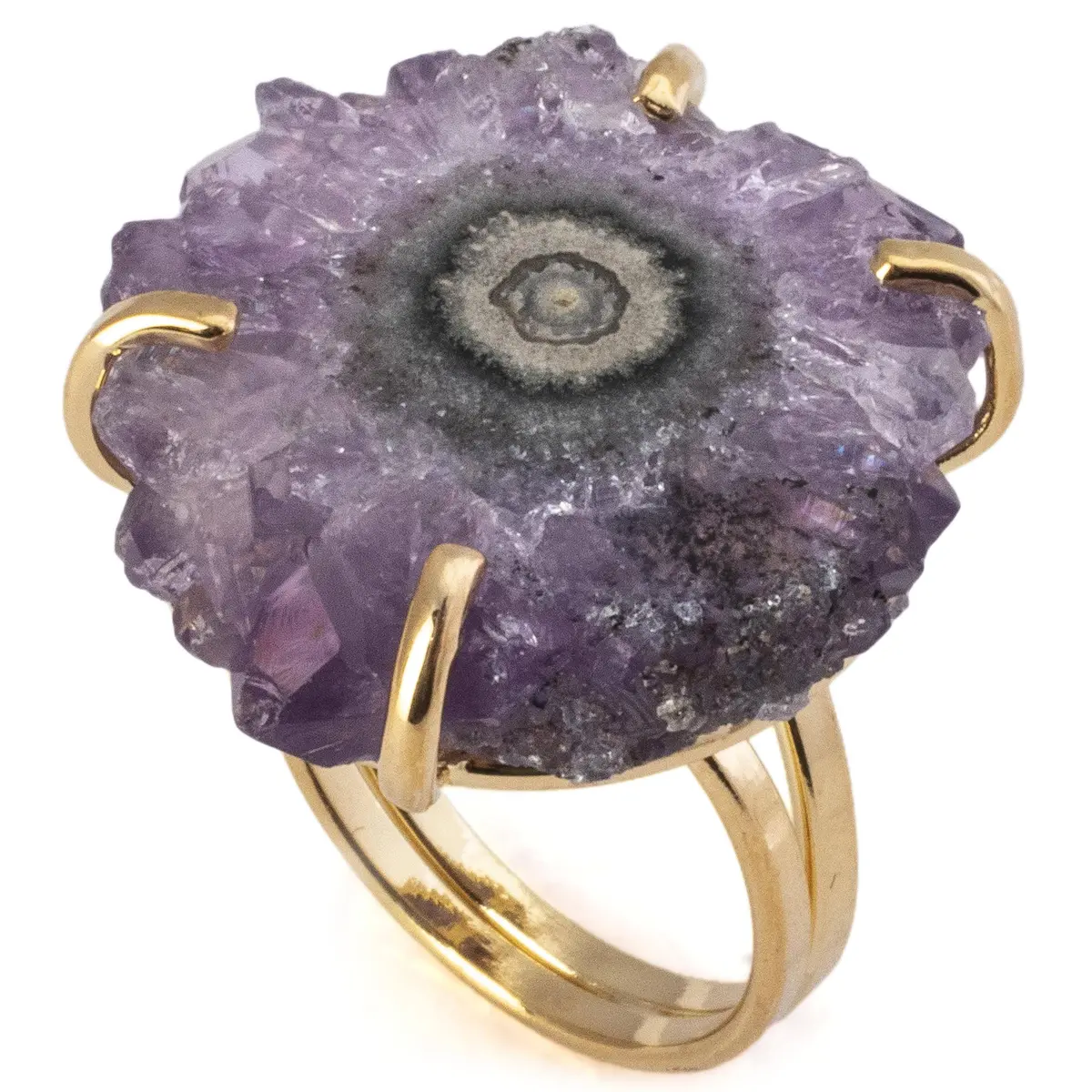 Amethyst Stalactite Ring 1