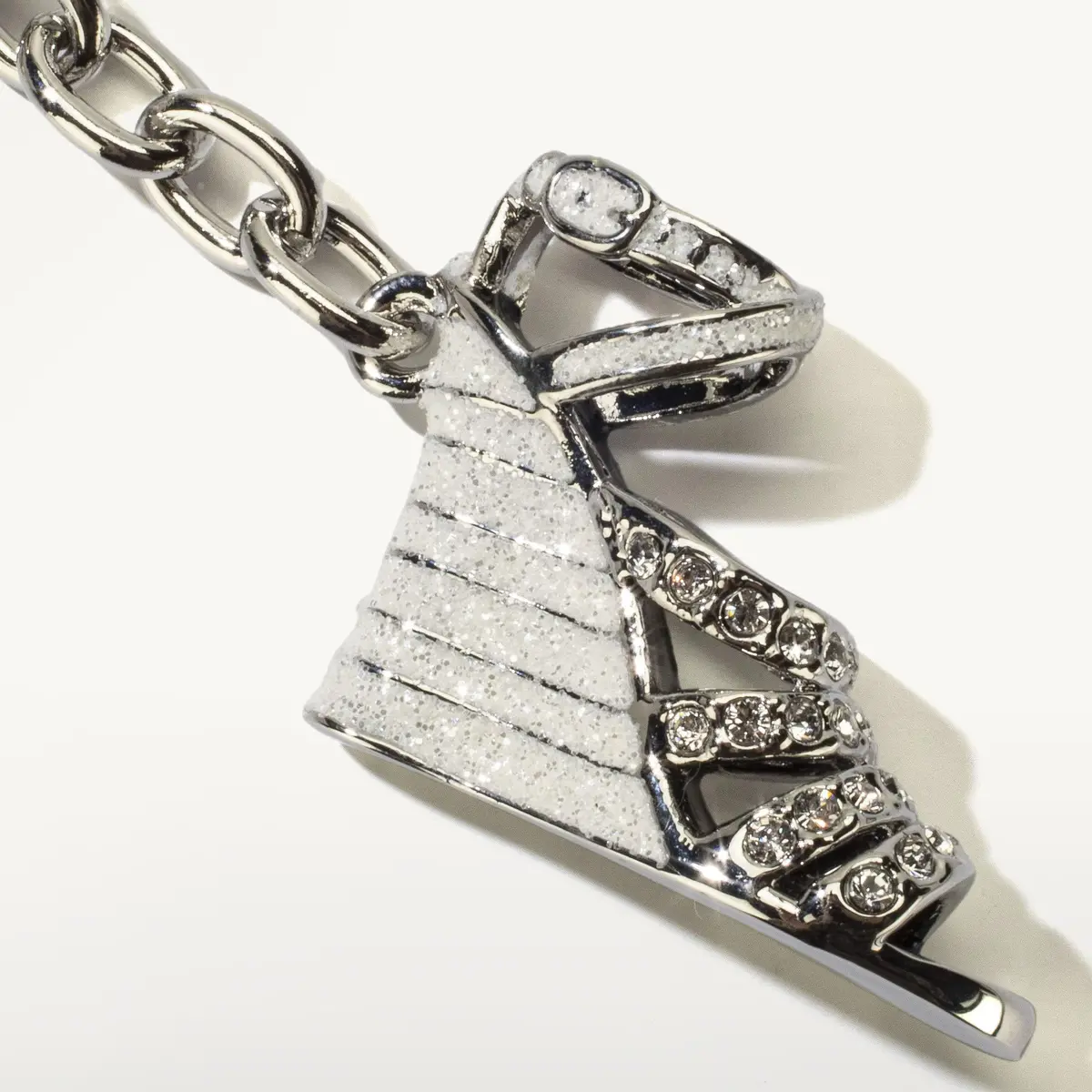 Opal Dress Shoe Keychain Made With Swarovski Crystals 1