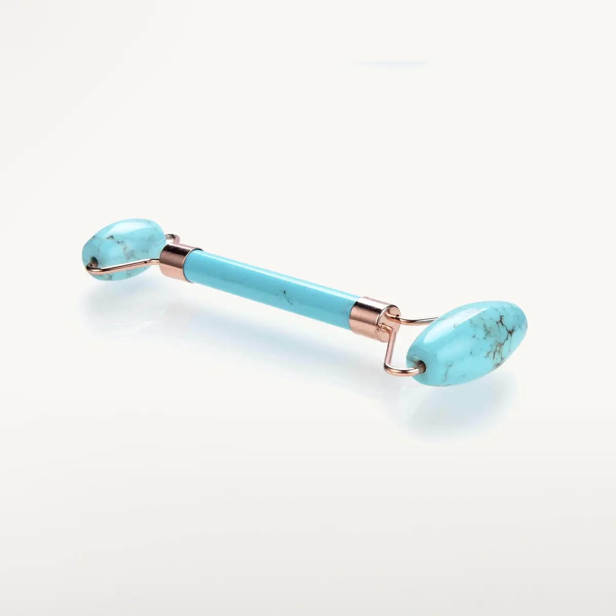 Howlite Turquoise Gemstone Face Roller 1