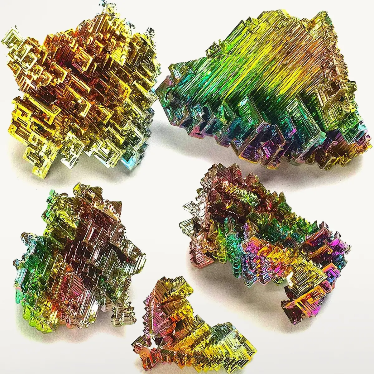 Bismuth Bundle 500 Carats Inside Collectors Glass Box 1