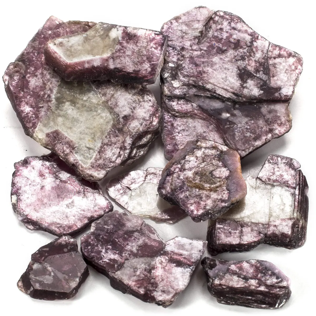 Natural Lepidolite Healing Stone From Brazil 1