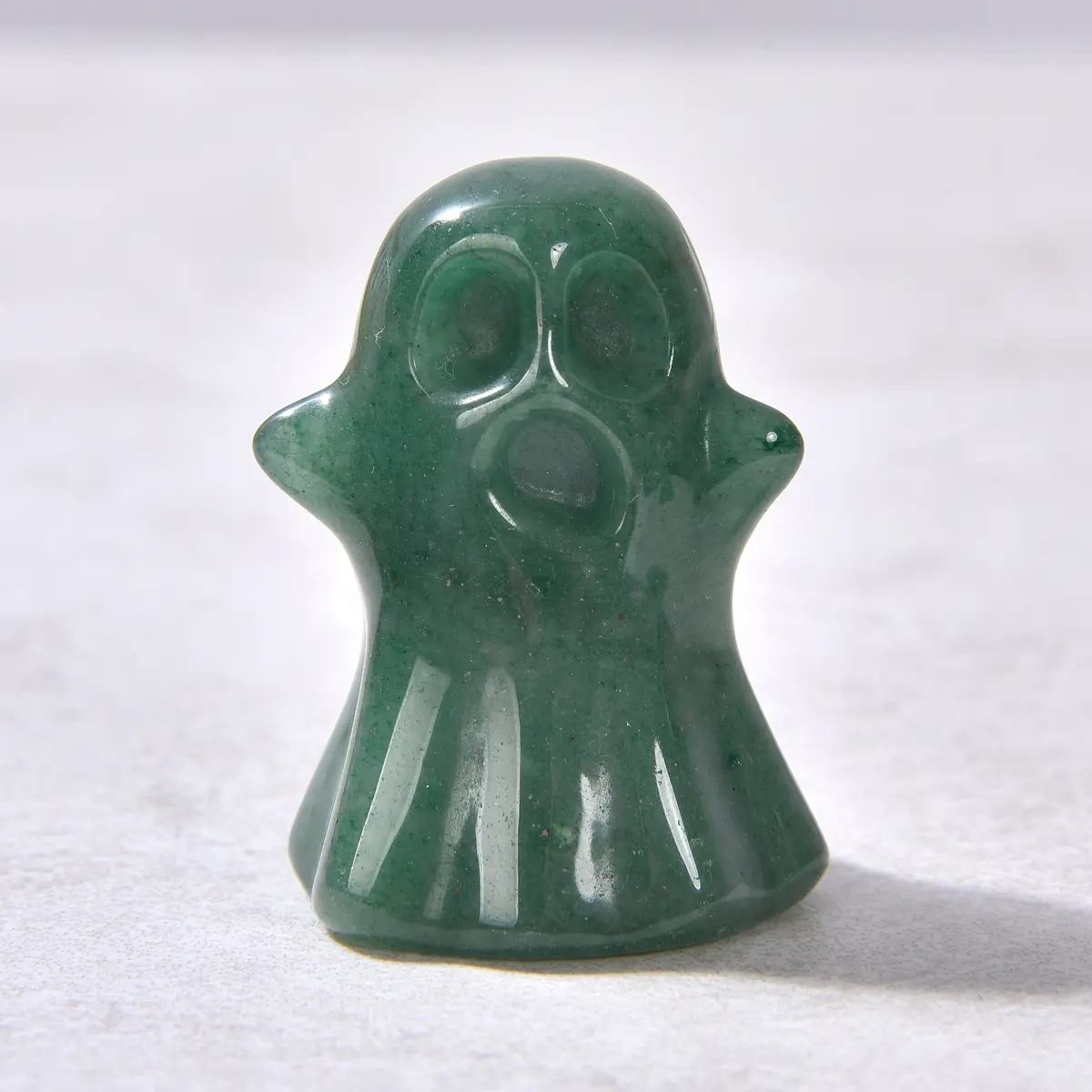 1.75" Aventurine Ghost Natural Gemstone Carving 1