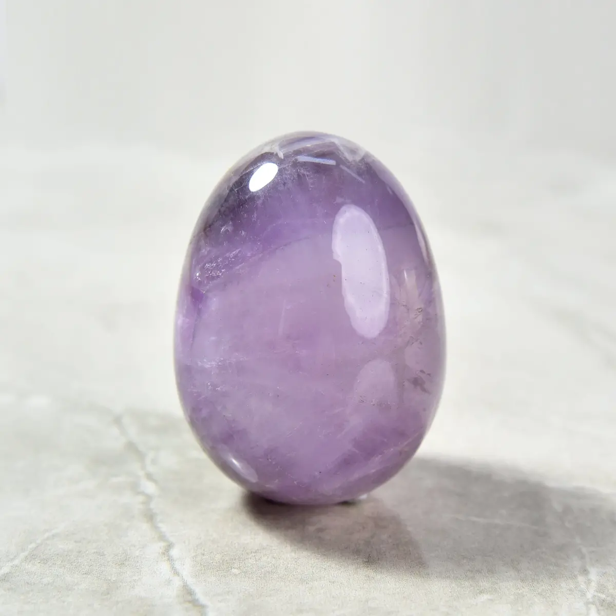 Amethyst Egg Natural Gemstone Carving 1