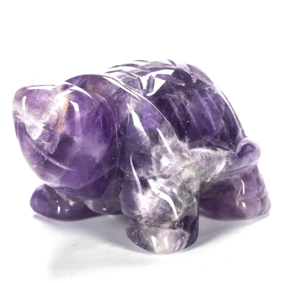 Amethyst Turtle 2'' Natural Gemstone Carving 1