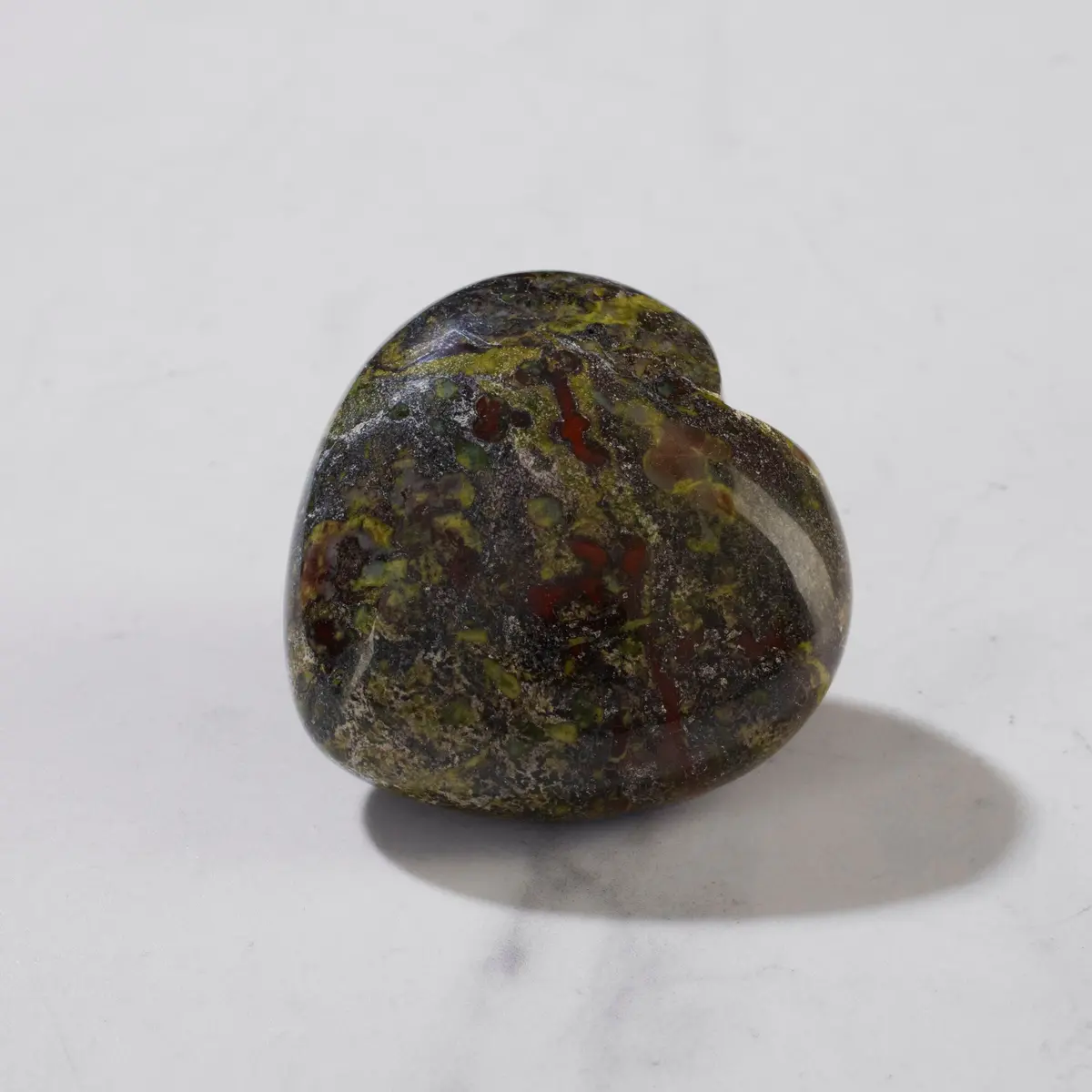 Bloodstone Heart Carving 1