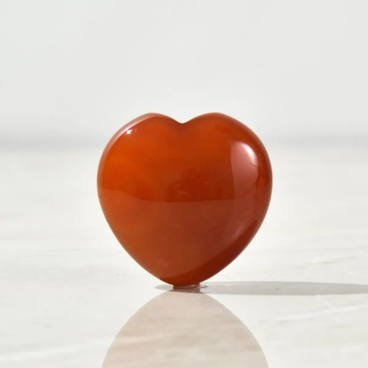 Carnelian Heart Carving 1