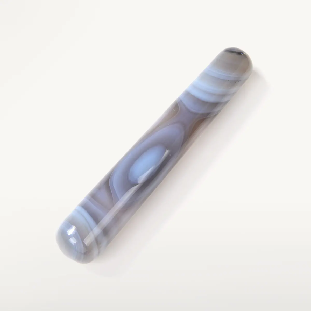 Grey Agate Gemstone Wand 1