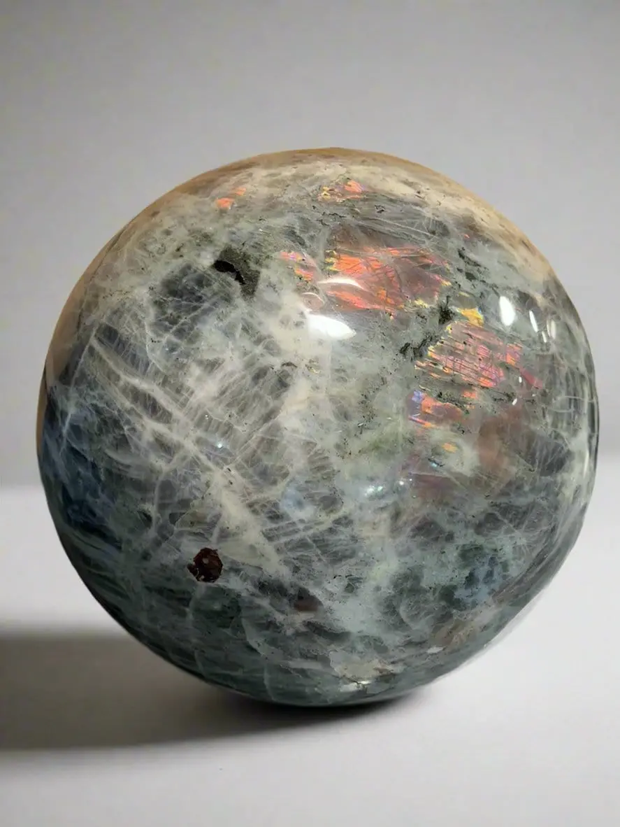Labradorite Sphere Carving 15" / 132Lbs 1