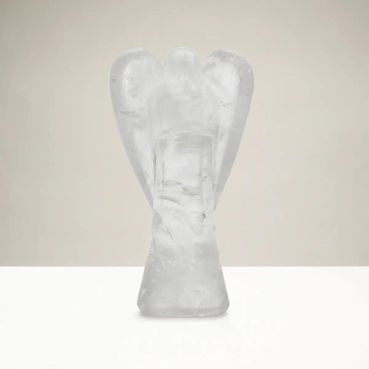 Natural Brazilian Quartz Angel Carving - 3.5" / 160G 1