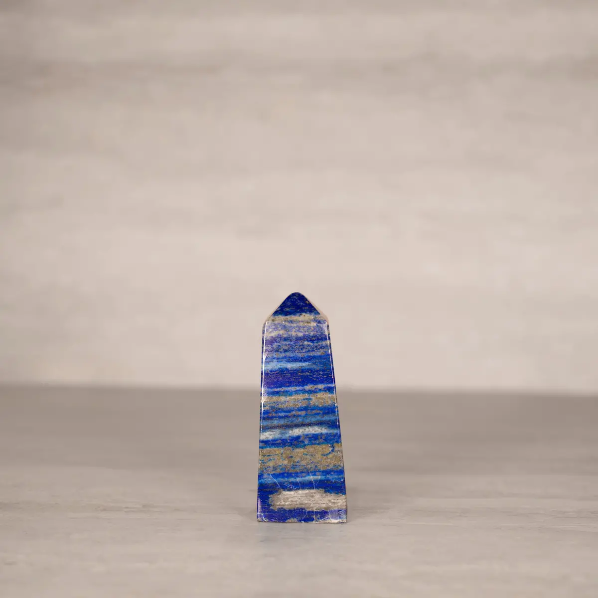 Natural Lapis Lazuli Polished Obelisk From Afghanistan - 4.5" / 430 Grams 1