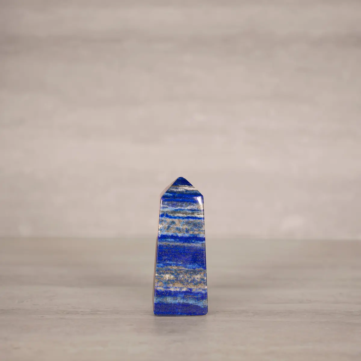 Natural Lapis Lazuli Polished Obelisk From Afghanistan - 4.5" / 445 Grams 1