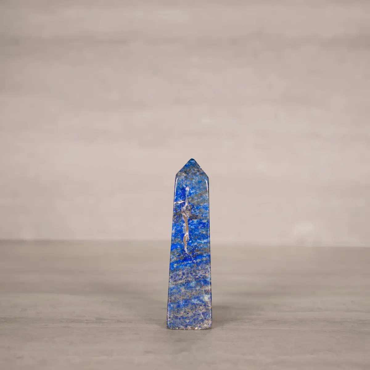 Natural Lapis Lazuli Polished Obelisk From Afghanistan - 5.25" / 342 Grams 1