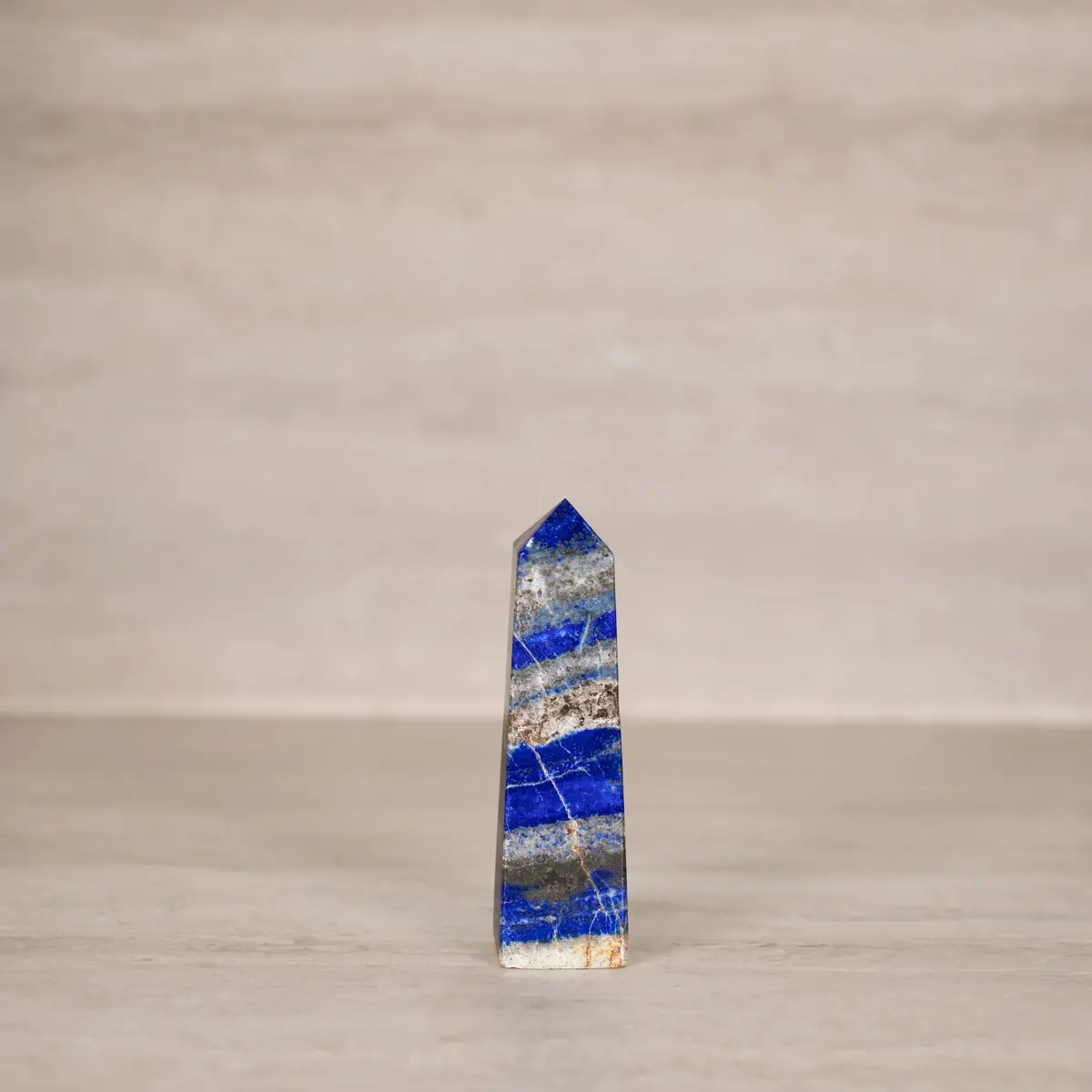 Natural Lapis Lazuli Polished Obelisk From Afghanistan - 5" / 330 Grams 1