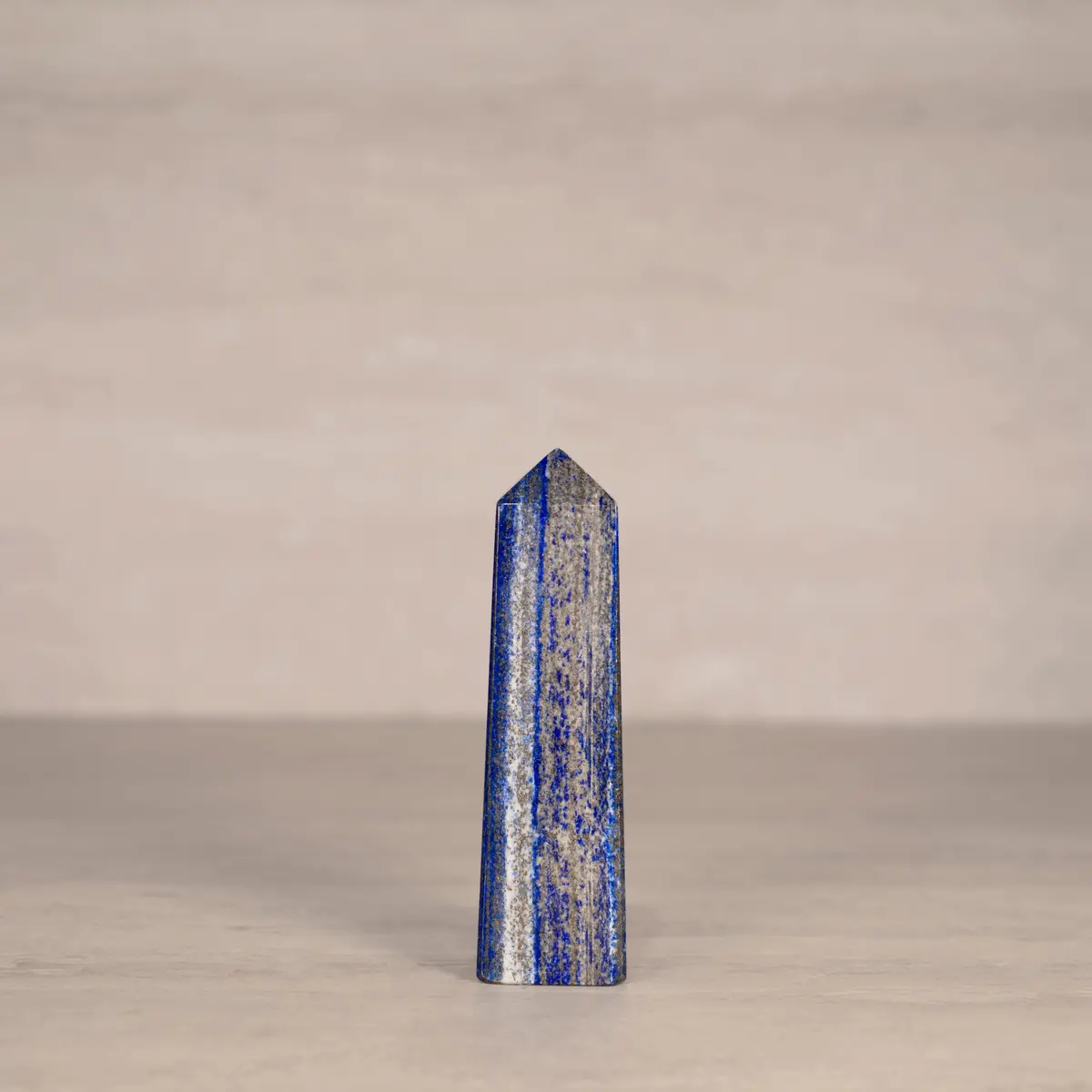 Natural Lapis Lazuli Polished Obelisk From Afghanistan - 5.5" / 420 Grams 1