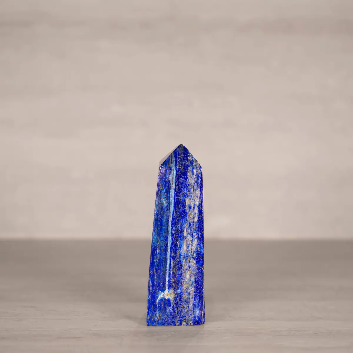 Natural Lapis Lazuli Polished Obelisk From Afghanistan - 5.5" / 550 Grams 1