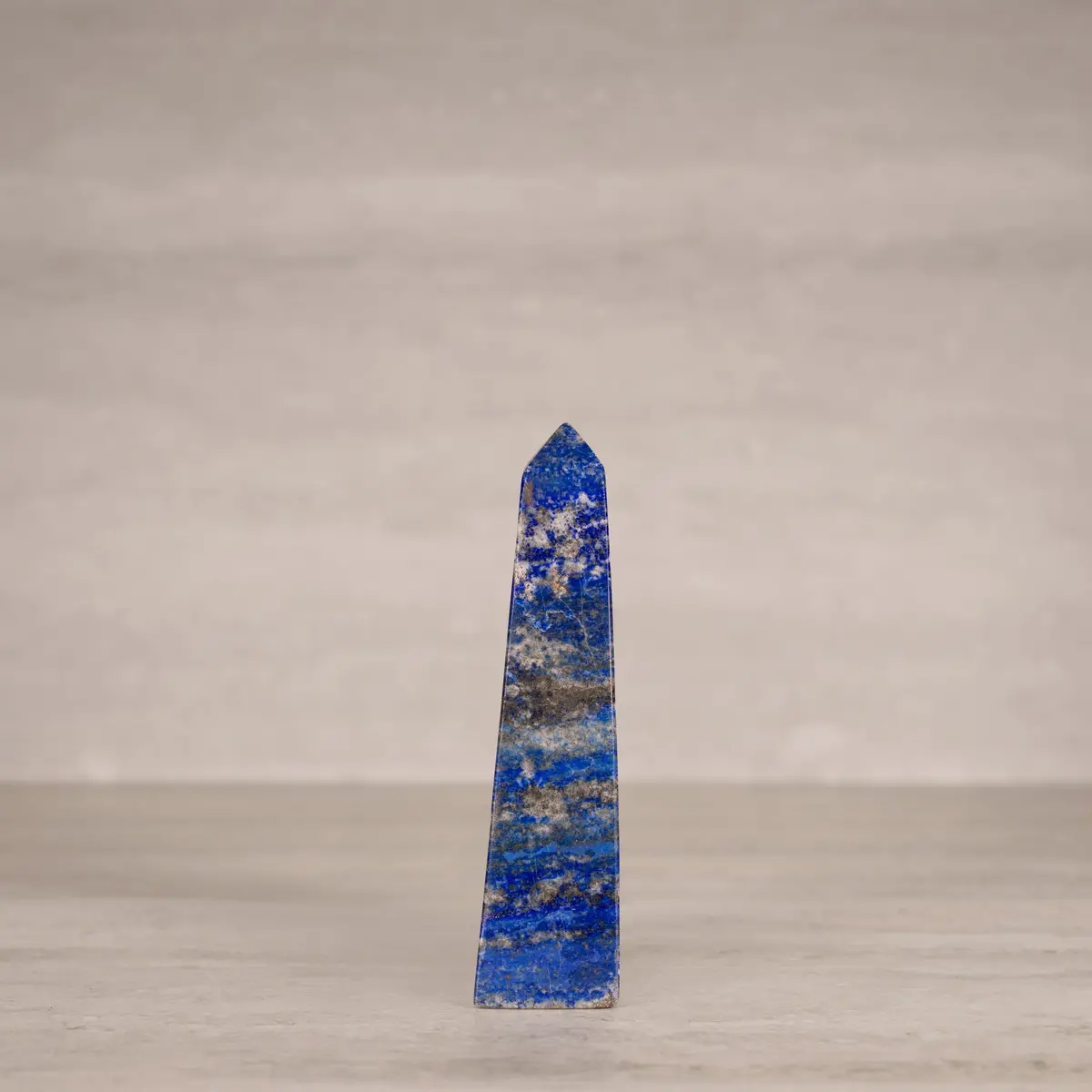 Natural Lapis Lazuli Polished Obelisk From Afghanistan - 7" / 515 Grams 1