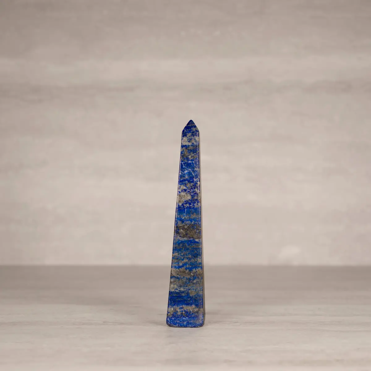 Natural Lapis Lazuli Polished Obelisk From Afghanistan - 8" / 372 Grams 1