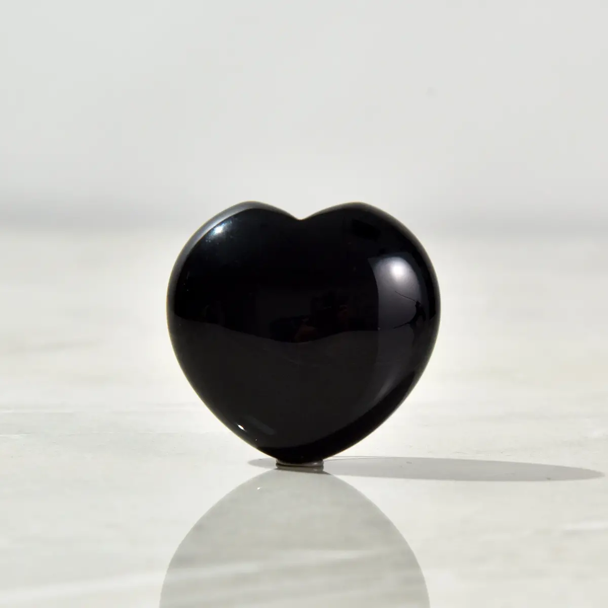 Obsidian Heart Carving 1