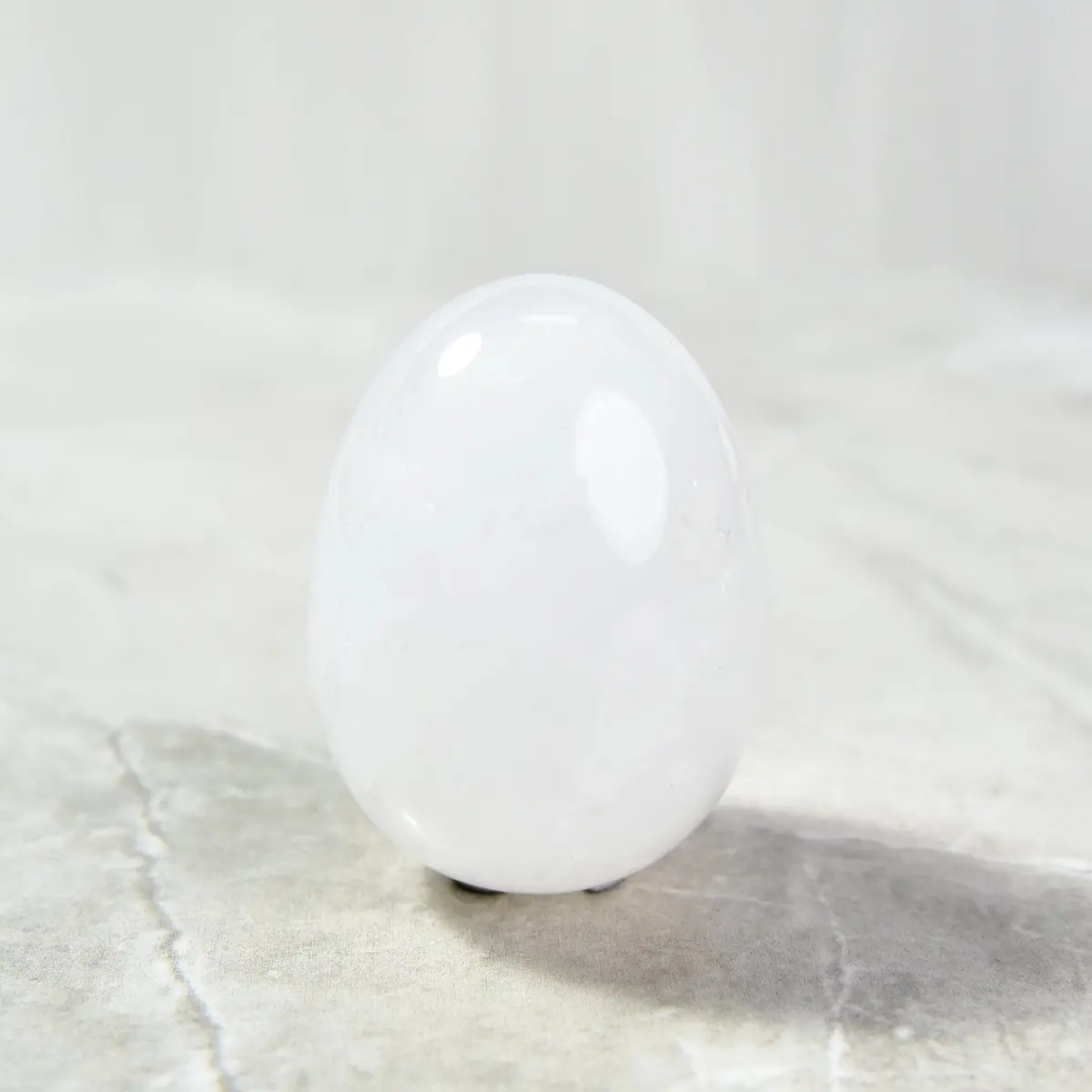 Quartz Egg Carving 1