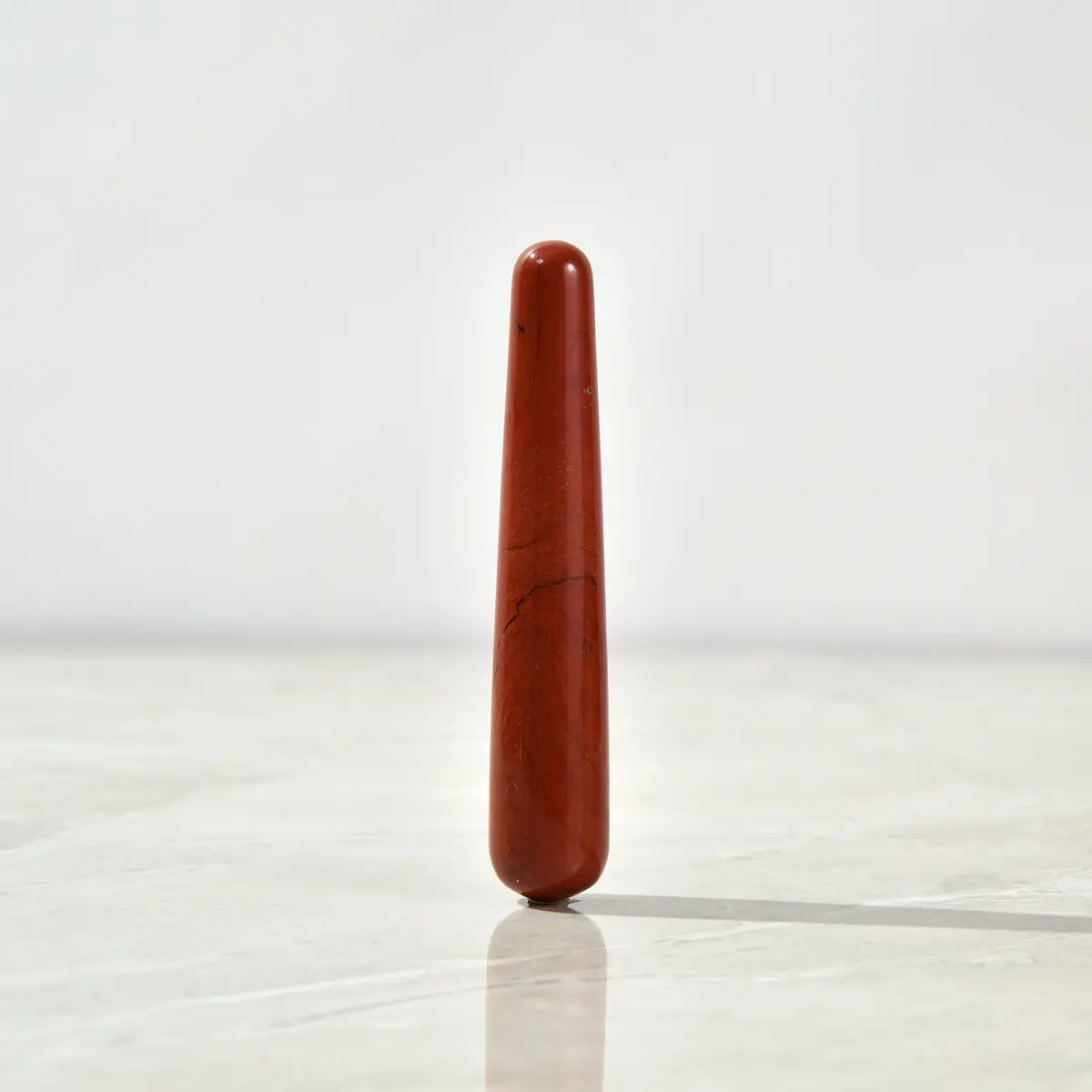 Red Jasper Gemstone Wand 1