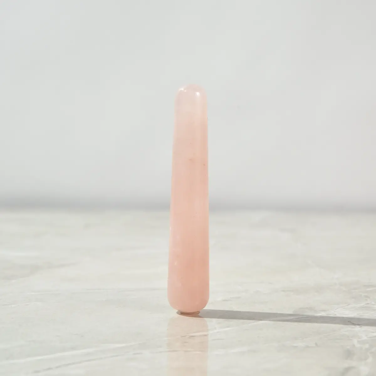 Rose Quartz Gemstone Wand 1